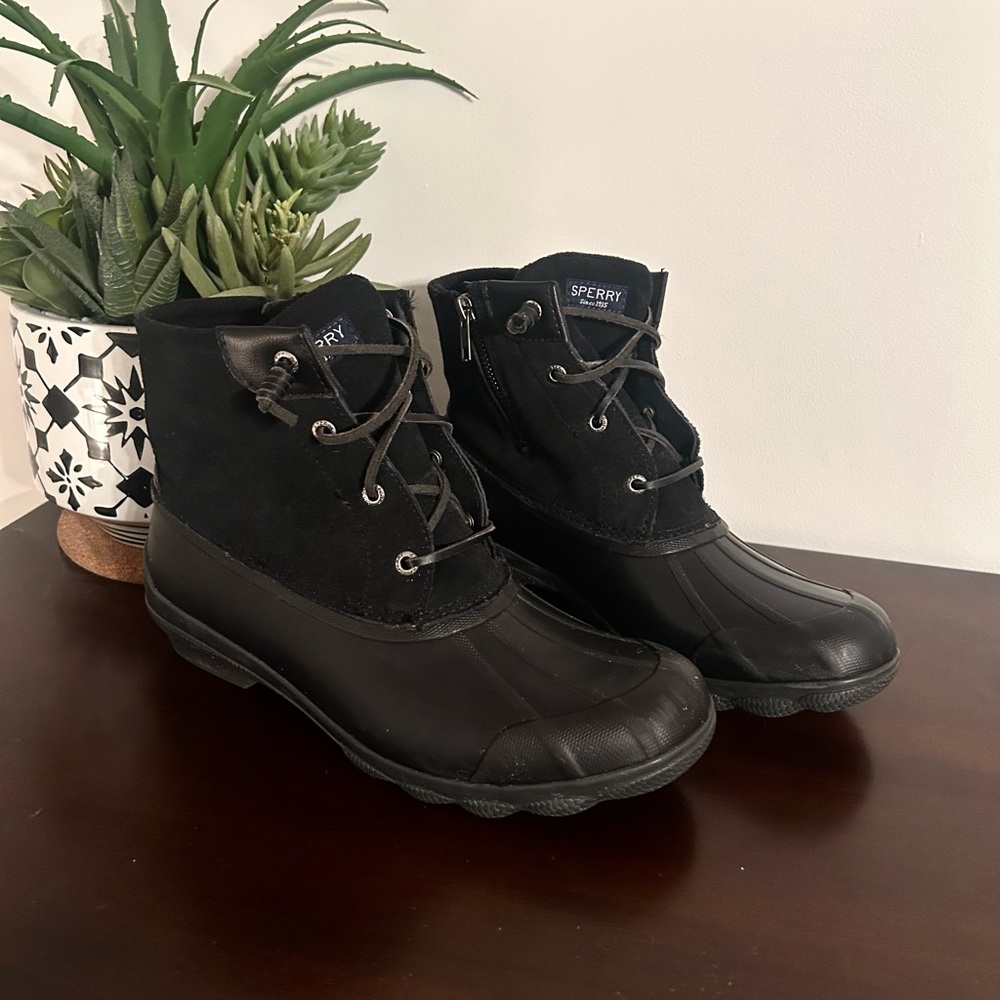 Sperry Black Duck Boots